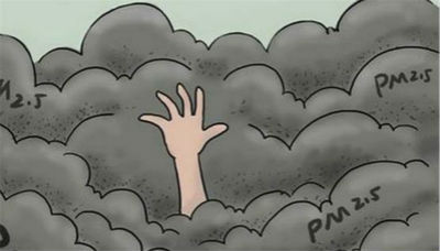 本轮雾霾锁城75万平方公里:面对雾霾 其实心脏比肺更脆弱